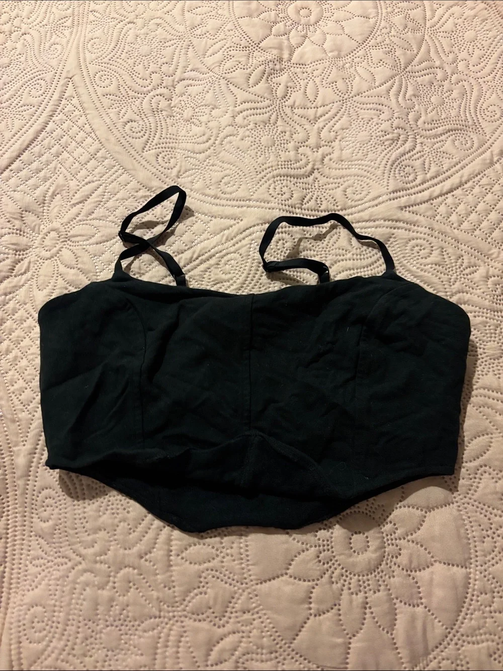 ALO Yoga black crop